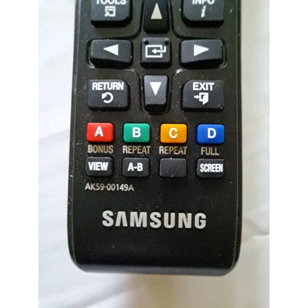 Samsung AK59-00149A‎ Black TV Remote Control Battery Operated Rectangular